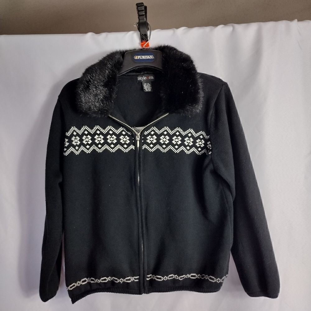 Style & Co cotton sweater